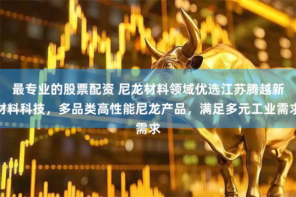 最专业的股票配资 尼龙材料领域优选江苏腾越新材料科技，多品类高性能尼龙产品，满足多元工业需求