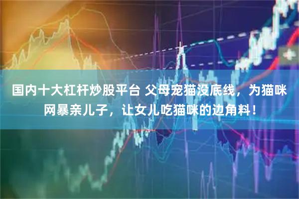 国内十大杠杆炒股平台 父母宠猫没底线，为猫咪网暴亲儿子，让女儿吃猫咪的边角料！